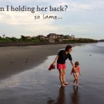 black sand beach in Bali