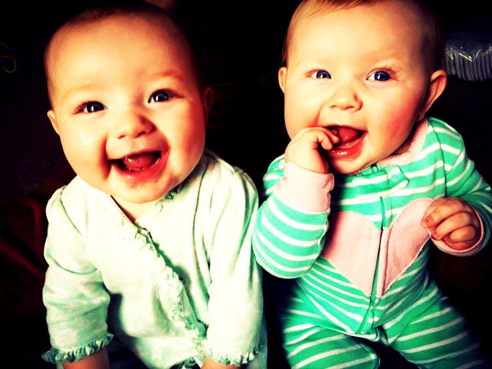 Avery and Reagan are perfect. They&#39;re about to be 11 months old in a couple days and this last year has been ... - Caitlin-Bloom-5
